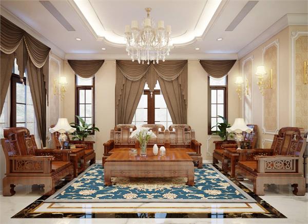 Nội thất biệt thự tân cổ điển