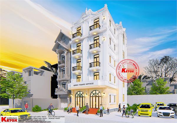 Tân Cổ Điển cho thuê kinh doanh 5 tầng 
