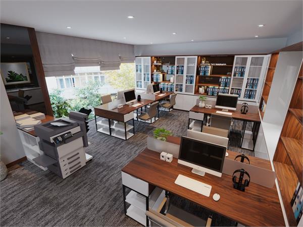 Thiết kế nội thất văn phòng làm việc